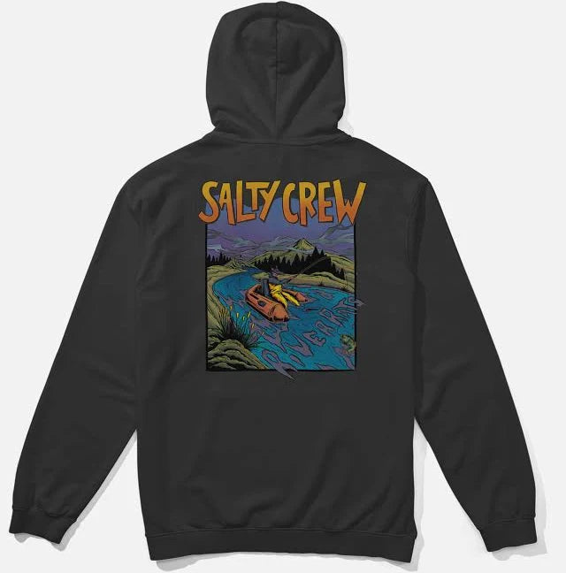 Felpa Cappuccio Uomo Salty Crew River Rats