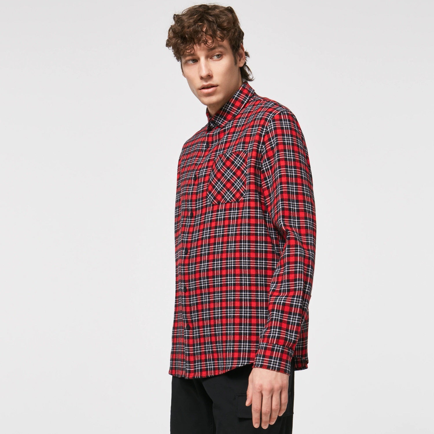 Camicia Flanella Oakley Podium Plaid LS Flannel