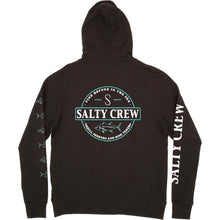 Carica l&#39;immagine nel visualizzatore di Gallery, Felpa Cappuccio Salty Crew Zip Deep Sea