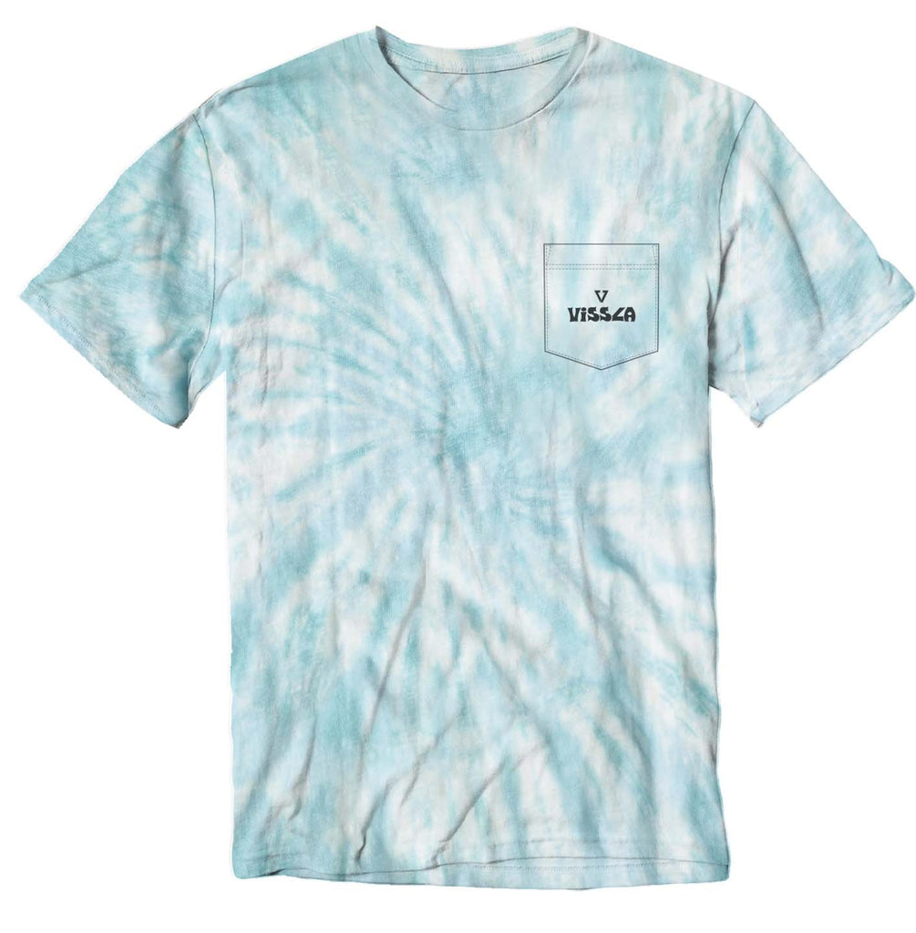 T-shirt Vissla Easy Beaks Tie Dye PKT - Snotshop