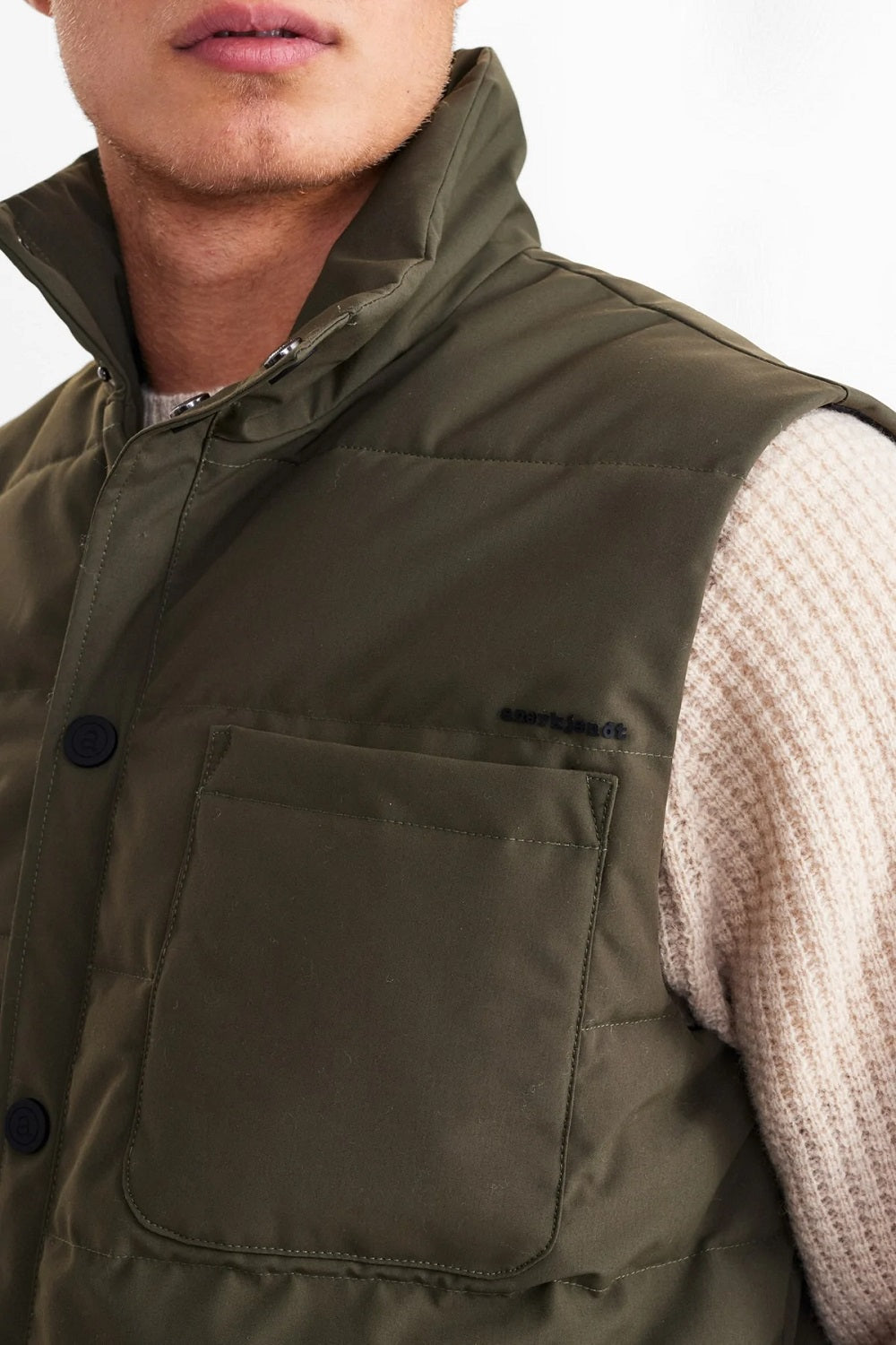 Smanicato Anerkjendt Akrasmus Puf Vest