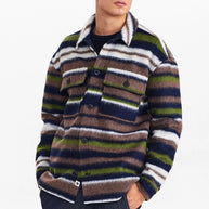 Camicia Flanella Anerkjendt Akkarsten Stribe Overshirt