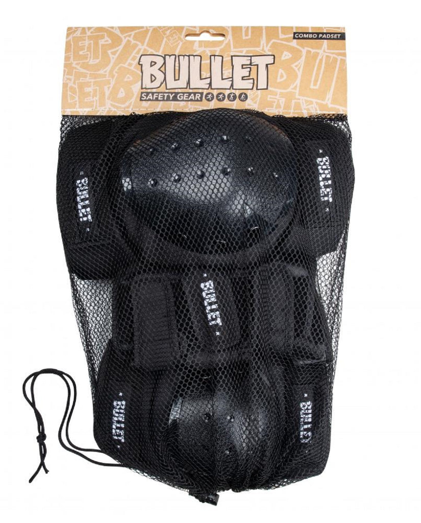 Protezioni Skate Bullet Triple Padset Standard Combo