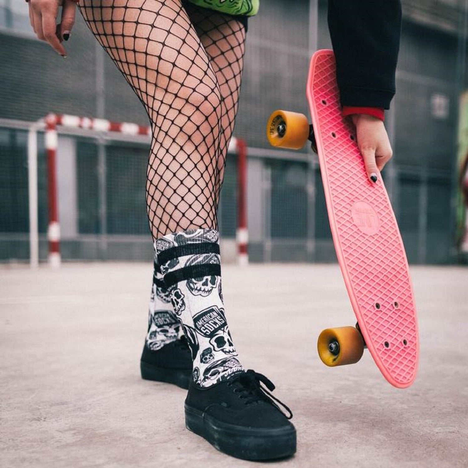 Calzini American Socks Skater Skull