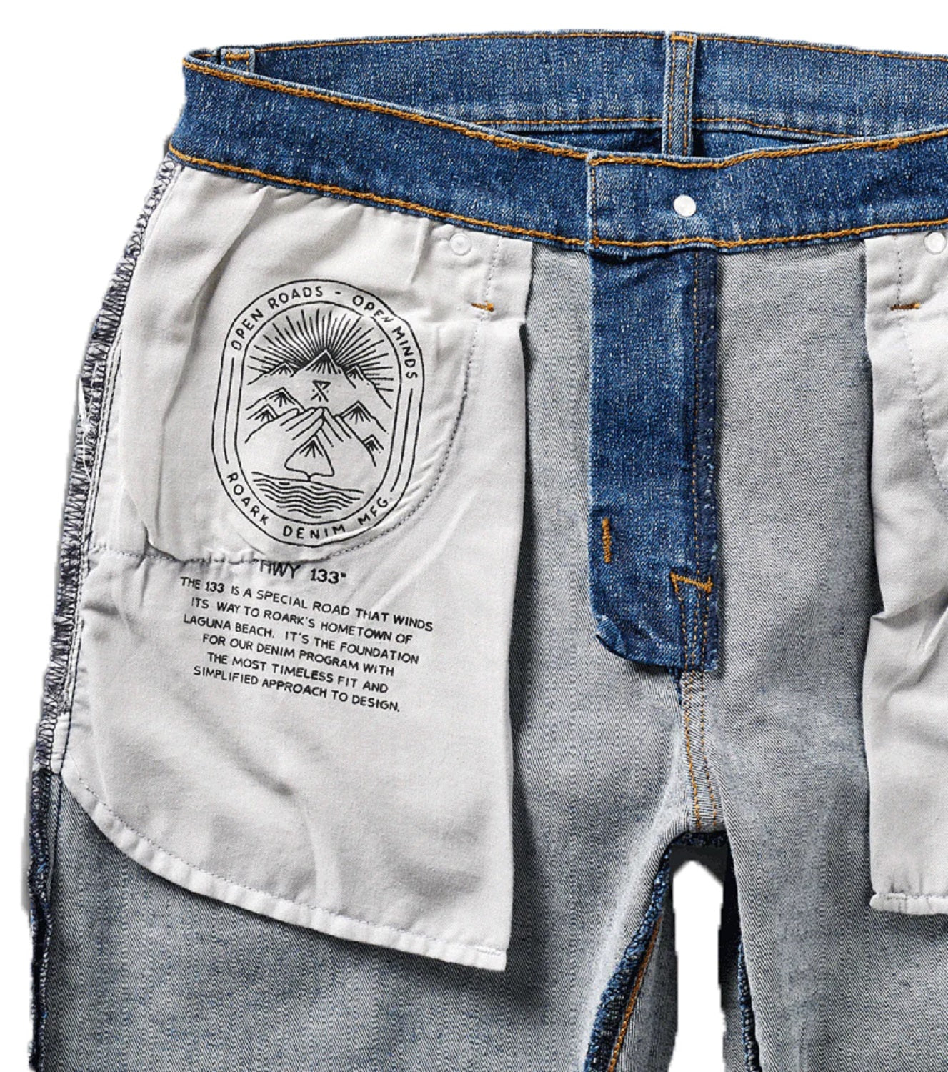 Jeans Roark HWY 133 Slim Fit Hemp Worx™