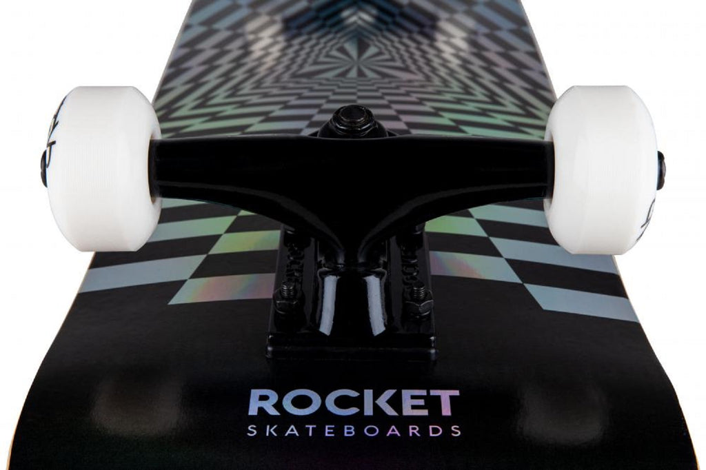Skate Completo Rocket Prism Foil Silver 7.75'' - Snotshop