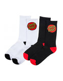 Calzini Santa Cruz Classic Dot Sock (2 Pack)