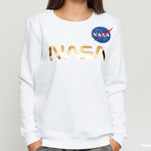 Felpa Girocollo Alpha Industries NASA PM