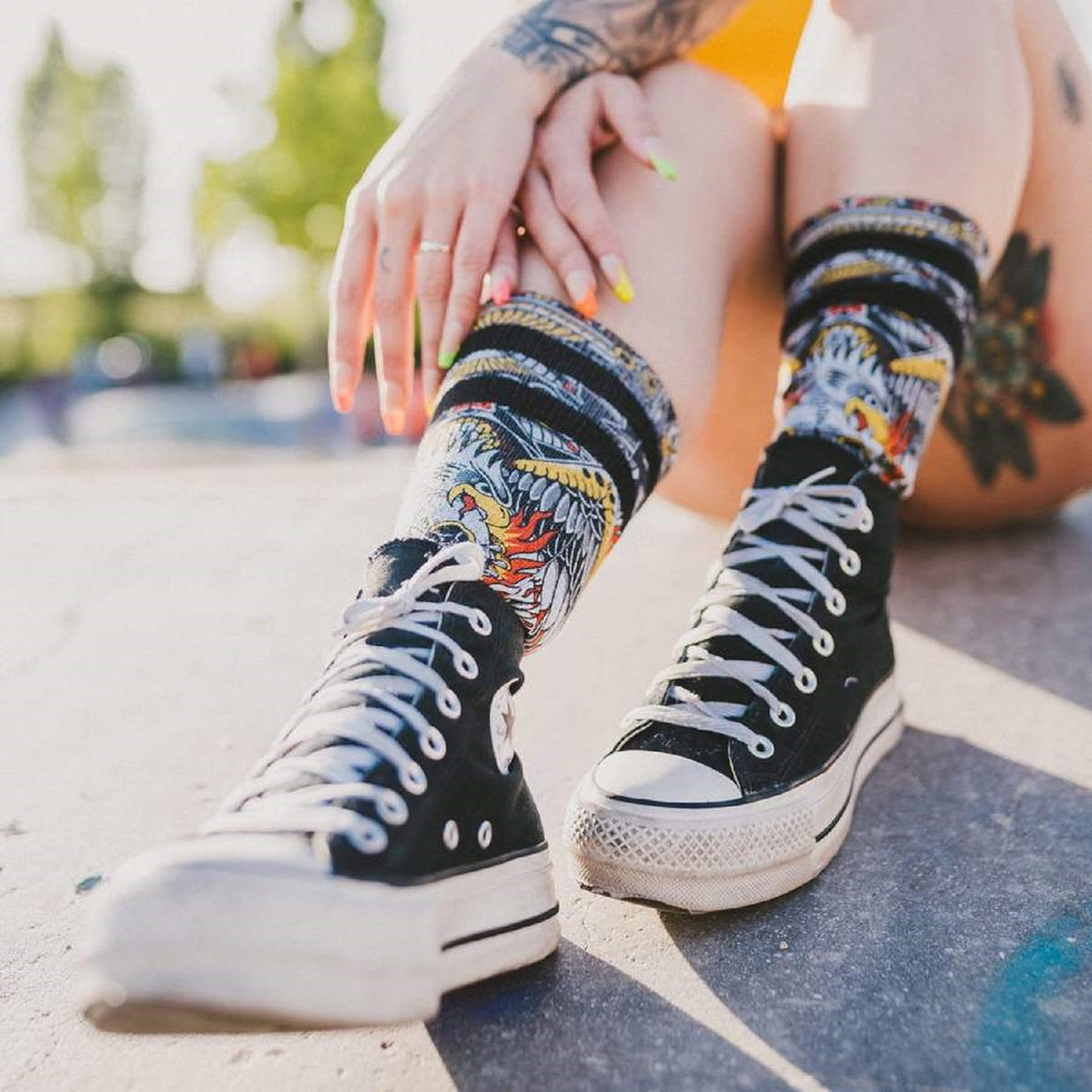 Calzini American Sox Eagle of Fire