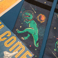 Calzini American Socks Space Dino