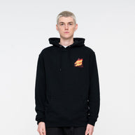 Felpa Cappuccio Santa Cruz Flamed Not A Dot Hood