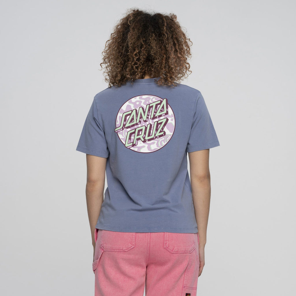 T-shirt Santa Cruz Zebra Marble Dot