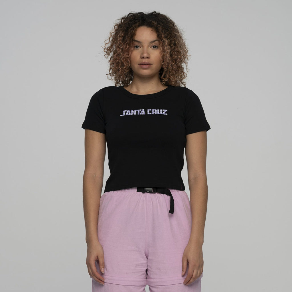T-shirt Donna Santa Cruz Gingham Arch Strip