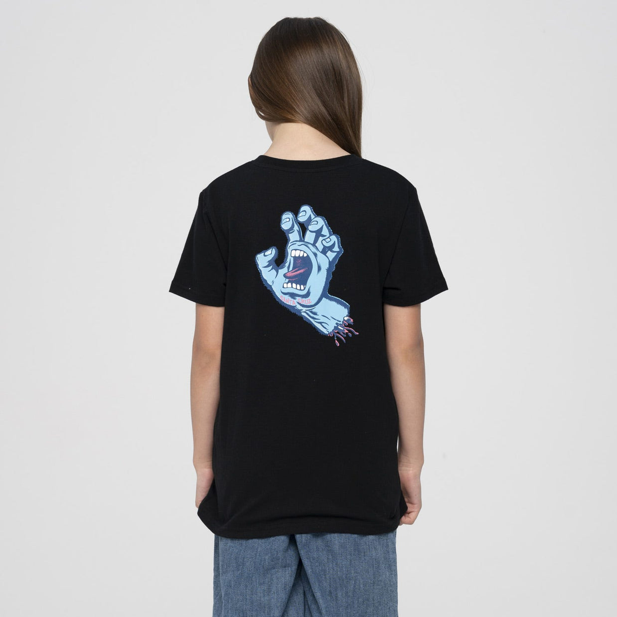 T-shirt Bambino Santa Cruz Rigid Screwaming Hand