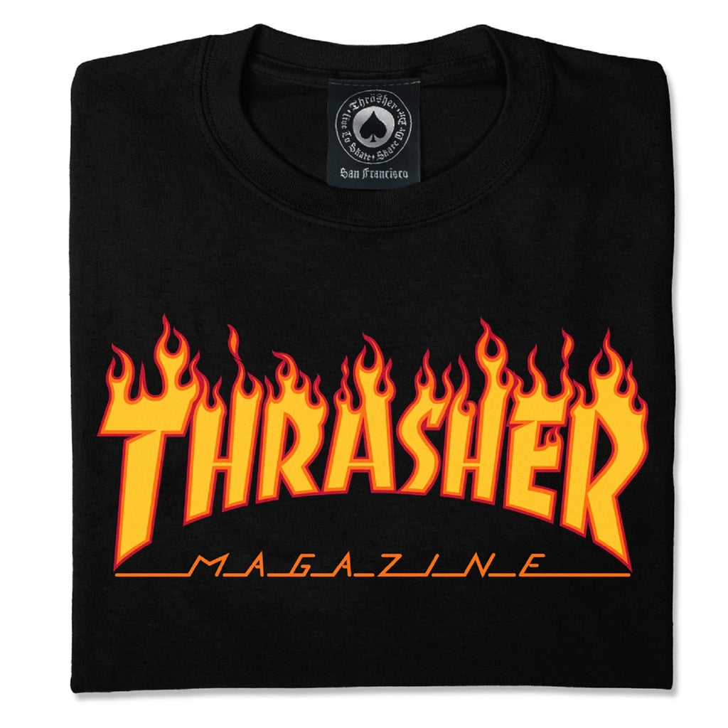 T-shirt Thrasher Yout Flame Logo