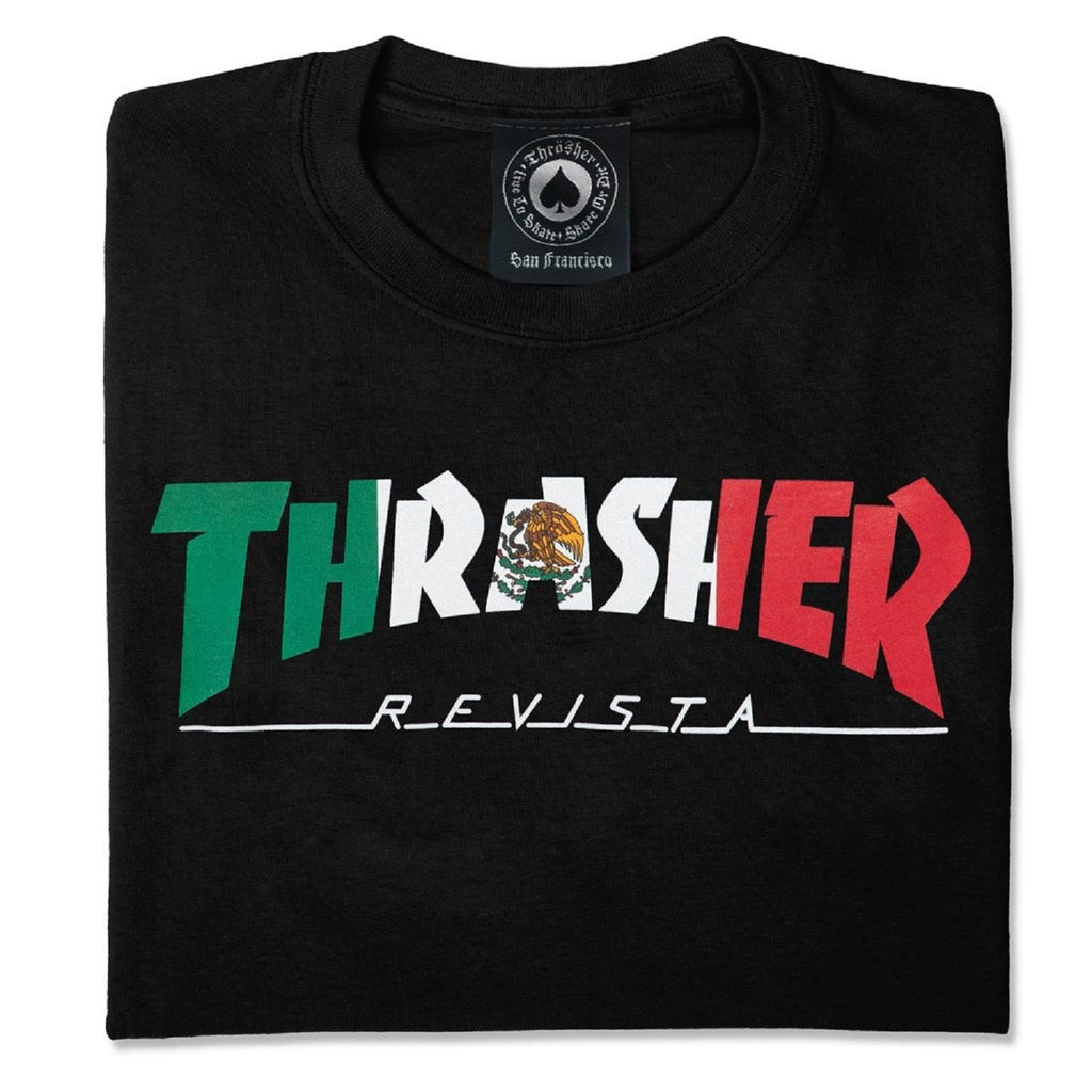 T-shirt Thrasher Mexico Revista