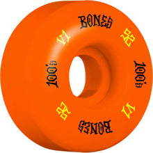 Carica l&#39;immagine nel visualizzatore di Gallery, Ruote Skate Bones 100&#39;s V1 Orange