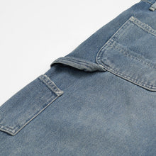 Carica l&#39;immagine nel visualizzatore di Gallery, Pantaloni Carhartt W&#39; Pierce Pant Blue Mid Used Wash
