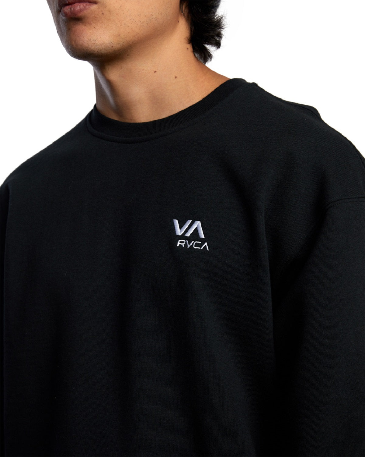 Felpa Girocollo Rvca Essential