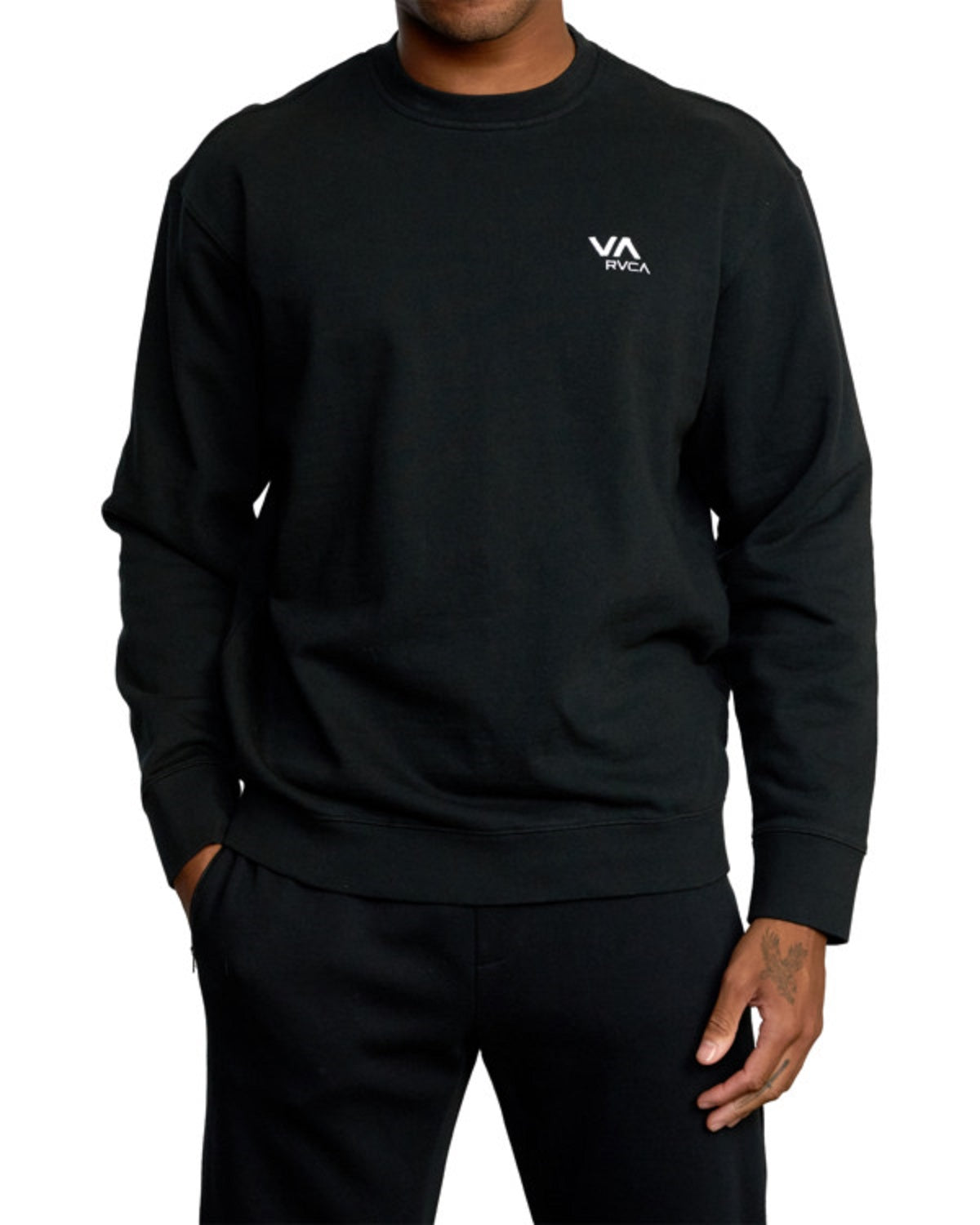 Felpa Girocollo Rvca Essential